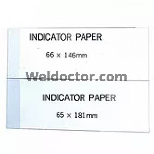  Indicator Paper M-2 Metallic White 50's